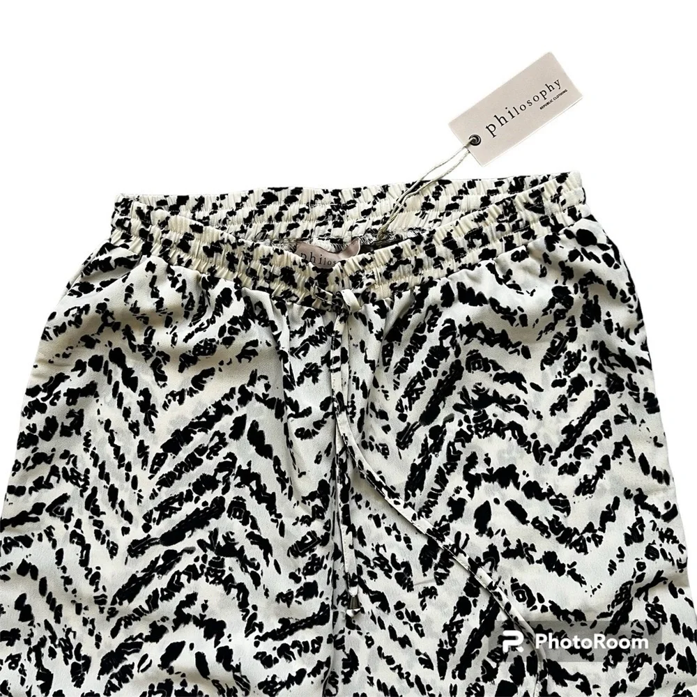 PHILOSOPHY Wide Leg Boho Pants sz.XS